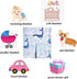Brenaly (30 40 Inch) Super Soft Minky Blanket - Blue Whale Blanket with Dotted Backing for Newborns to Toddlers x