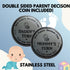 Set 2026 11 oz Set 0-3 Set Pregnancy Gift - New Mom and Daddy Est Mug with "Adventure Awaits & New to Crew" Onesie