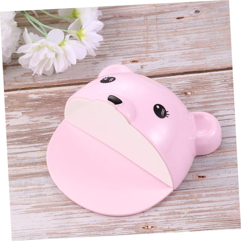 Punch Cartoon Bear Furniture Anchors Anti-tip Wall Safety Kit for Boy Girl and Pet Proofing Pink Securely Stabilizes