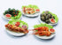 ThaiHonest 5 Mixed Assorted Seafood Dollhouse Miniature Food,Tiny Food