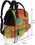 HCBPWVQA Backpack Daypacks Backpack Mommy Leaves Diaper Bag with Changing Pad and Pacifier Holder, Multifunction Laptop