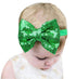 Fuchsia Sequins Bowknot Headband - Adorable Toddler Hair Accessory