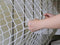 White Safety Rope Net for Kids, Knotless Fence Protective Netting for Stair Balcony, Outdoor Decoration Grid Net,