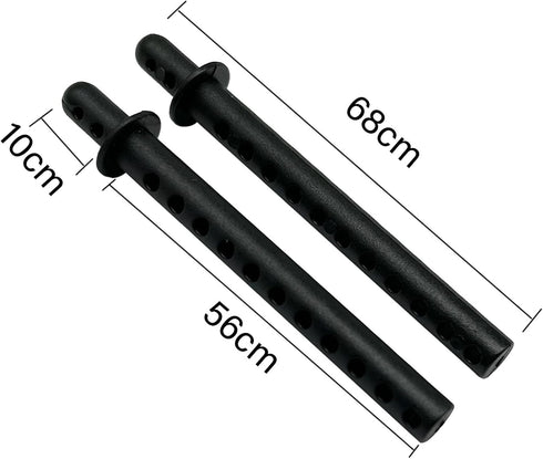 8packs 68mm Plastic Body Post RC Car Shell Holder Mounts for 1/10 4WD Remote Control Off-Road Buggy Truck