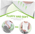 Pregnancy Support Pillow Shaped Maternity Cushion for Side Sleeping Abdominal and Lumbar Support for Travel Office