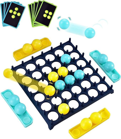 Bounce Ball Game - Family Party Game and Jumping Ball Tabletop Game for Adults and Kids