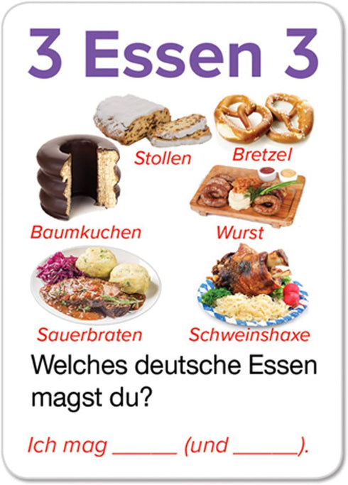 AGO Auf Deutsch - Fun Card Game for Beginners Learning German Conversation