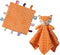 CREVENT Soft Plush Animal Face Security Blankets for Boys and Girls, Great