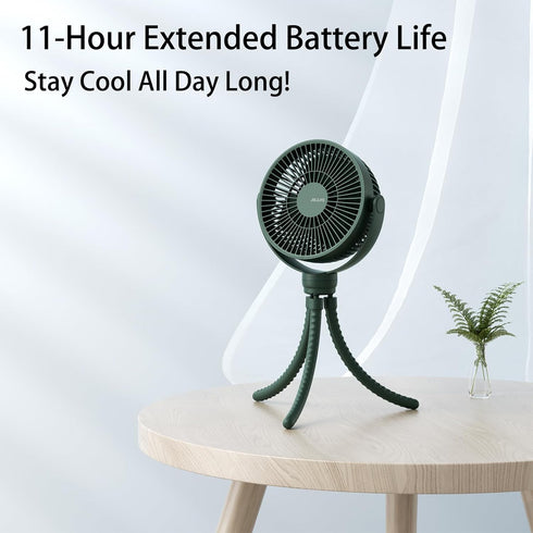 Fan,4 720 JISULIFE Battery Operated Portable Stroller Wind Speeds and Adjustable Angle,USB Rechargeable Handheld Mini