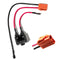 12V Battery Wire Harness Connector for Power Wheels Kid Trax Jeep, Replaceable 15A Fuse Ride On Toy Parts