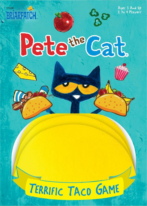 Briarpatch Pete The Cat Terrific Taco Game for Fans of The Pete The Cat Books, Ages 3+