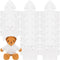 18 Pcs Stuffed Bear Clothes Sublimation Blank Doll T-Shirts, Basic Hoodie for 14-18 Inches Stuffed Animals