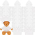 18 Pcs Stuffed Bear Clothes Sublimation Blank Doll T-Shirts, Basic Hoodie for 14-18 Inches Stuffed Animals