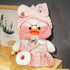 9 Kids12inch (1White Duck Stuffed Animal Toy with Outfits and Accessories to Match DIY Dress Up Clothes for Duck Plush
