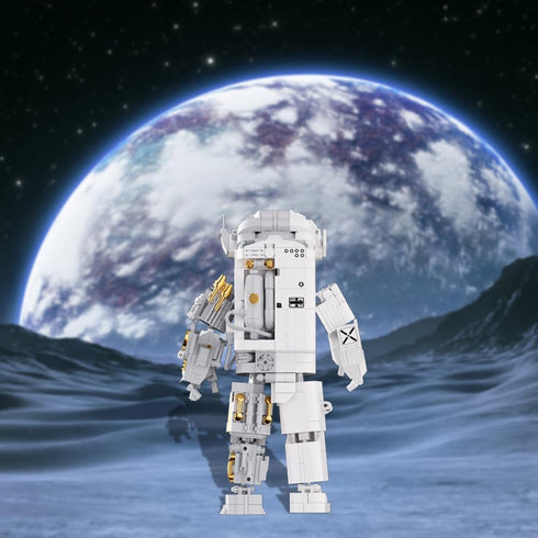 NETEHU 6-14 880 Sets Space Astronaut Building Block Toy, Ideal Gift for Year Old Children, Pieces Mini Bricks