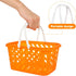 2pcs TOYANDONA Shopping Basket Toys, Kids Grocery Basket with Handle for Kids Pretend Play Grocery Basket Toys