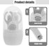 Totority Nail Clippers and File Kit for Newborns with Safety Guard, Tweezers, and Storage Case Manicure Tools