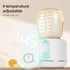 TARSHYRY 4 4 Portable Milk Warmer for Travel,Portable Baby Milk Bottle Warmer Levels Temperature Adjustable Wireless