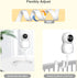 Baby Monitor Mount Compatible with BG1049 and Most Baby Monitors, Universal Holder, Flexible Mount Attaches to Crib