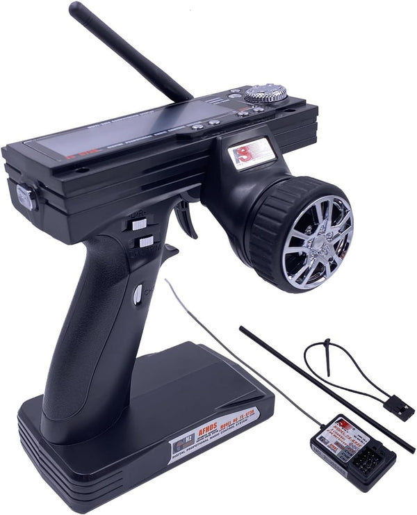 Alaohu FS-GT3B 3 Channels RC Transmitter and Receiver FS-GR3E 2.4GHz Fly AFHDS Sky