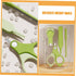 Set Nail Clipper for Newborns and Babies Nail Grooming Kit with Travel-Friendly Green Clippers for Healthcare