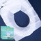 Disposable Toilet Seat Covers, 50-Count Flushable Paper for Adults and Kids, Great for Public Restrooms