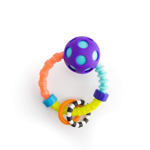 Set 0+ 5 Set Sassy Infant Gift Months - Piece with Different Rattles and Teethers