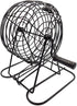 Set 6 Inch 5 75 Yuanhe Deluxe Bingo Game - Metal Cage with Calling Board, Shutter Slide Cards, Colored Balls, for Large