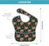 Qwalnely 2Packs 6-24 Sloth Baby Stuff Baby Bibs for Months Waterproof Washable Fabric (Sloth)