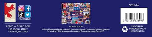 1000 Ceaco - Tracy Flickinger - Patriotic Collage - Piece Jigsaw Puzzle