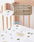 lasoftan Pack 38" 26" Pack and Play Mattress - x Soft Breathable Portable Mattres Waterproof & Washable Perfectly fits