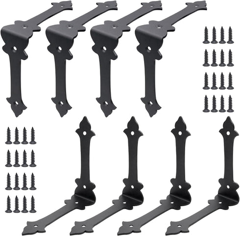 4 Inches Corner Protector, Furniture Corner Guards, Metal Bracket Embellishments for Home Edge Corner Hardware
