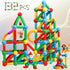 TOKBLOK 132Pcs Magnetic Building Blocks for Boys and Girls, Creative STEM Construction Toys for Kids Educational