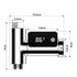 BINOXY 5~85 360Rotating Shower Thermometer Led Digital Display Baby Bath Water Thermometer Screen Celsius/Fahrenheit