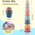 Baby Stacking Nesting Cups Toy, Montessori Toys for Toddlers 6+ Months