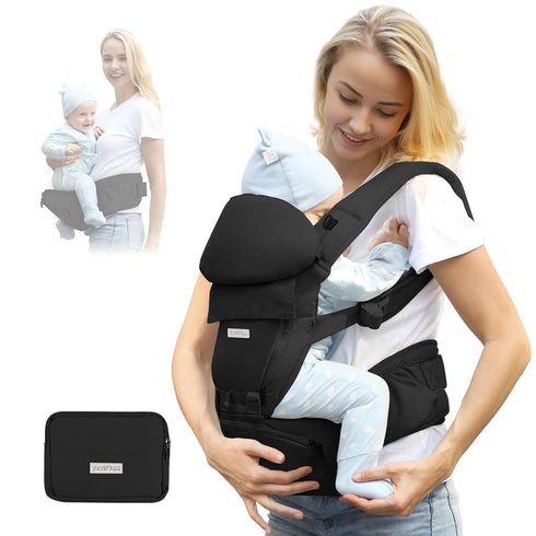 FRUITEAM Baby Carrier Newborn to Toddler 6 in 1 Hip Waist Stool