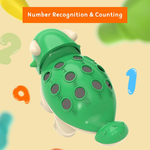 Toddler Montessori Toys Educational Dinosaur Game Learning Activities for 1-4 Year Old Kids Birthday Gifts
