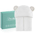 MINIBOO Hooded Baby Towels for Newborn - Super Soft Baby Bath Towels with Hood, Highly Absorbent Viscose Made from