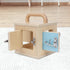 Beech Wooden Lock Box with 4 Doors | Montessori Educational Toy for Problem Solving Skills | Learning Activity Board