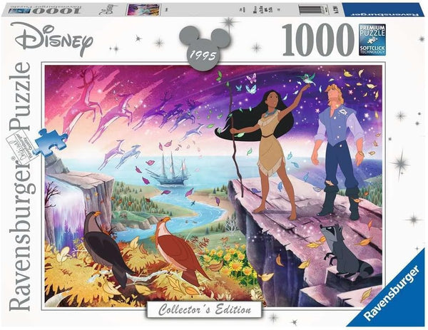Ravensburger 17290 Disney Collector's Edition Pocahontas 1000 Piece Jigsaw Puzzle - Multicoloured for Adults and Kids