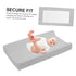 ERINGOGO Soft Cotton Baby Changing Pad Sheet Covers - Elastic, Washable, for Boys & Girls