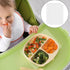 Lyreh 9pcs Transparent Suction Stickers for Stokke Tripp Trapp Tray, Round & Rectangle Strong Suction Fixer Adhesive