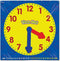 Learning Resources Time Activity Mat, Homeschool, Learning Clock, Classroom Activity, Ages 5+