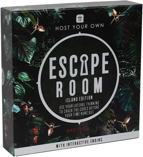 Talking Tables Island Escape Room Game for Adults and Teenagers, Solve Puzzles to Save The Bees, 2-6 Players