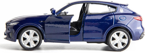1:36 Scale Diecasting Alloy Car Model Maserati Levante, Pull Back Toy Car for Toddlers, Blue