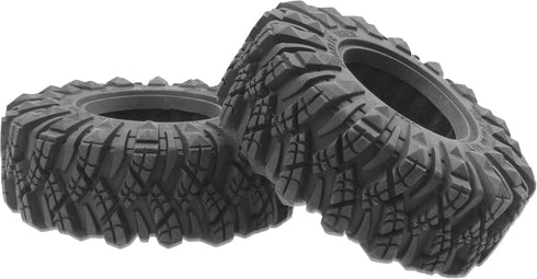 ShareGoo 1.9 inch RC Crawler Tires, Rubber Mud Tires OD 110mm, Compatible with Axial SCX10, Redcat Gen8, RC4WD