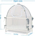Baby & Beyond 52.25" 28.25") Baby Crib Tent Safety Net, Durable Strong Self-Locking Zippers, Protects from Climbing Out