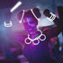 500 PCS White Glow Stick Bracelets Necklaces 8" Glowsticks Bulk Glow in The Dark Party Supplies for Halloween