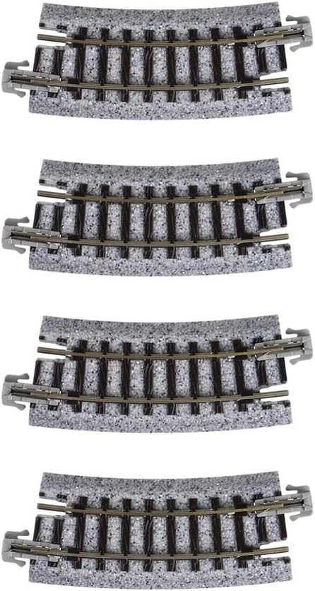 Kato USA Model Train Products Unitrack, 216mm (8 9/16") Radius 15-Degree Curve Track