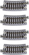 Kato USA Model Train Products Unitrack, 216mm (8 9/16") Radius 15-Degree Curve Track